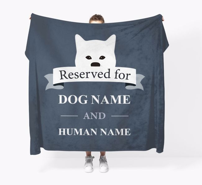 Reserved For: Personalised {breedFullName} Throw Blanket